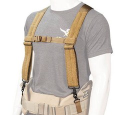 Atlas 46 24/ 7 Comfort-Tuff 멜빵 벨트 헤비듀티 블랙 원 사이즈 Fits Mos