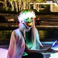 야광맨 LED 마우스피스 (1pcs), LED마우스피스+배터리 포함