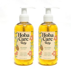 더호호바 컴퍼니 100% 무농약 베이비 호호바 오일, 2개, 250ml
