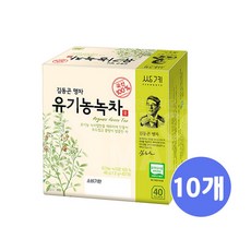 쌍계명차 김동곤 명차 유기농 녹차, 10개, 40개입, 24g, 1.2g