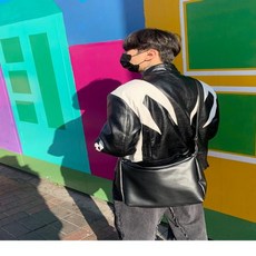 블랙 크로스백팩 대학생백팩 가성비좋은 대학생코디 직장인코디 남성미니크로스백, 1236 크로스백