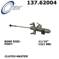 Centric Parts 137.62004 Clutch Master Cylinder 중심 부품 137.62004 클러치 마스터 실린더