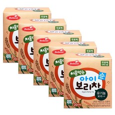 베베스트 유기농 순 보리차 20티백, 100T+마술패치