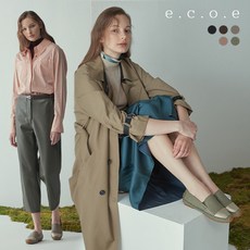 [K쇼핑]에코에 소가죽 스티치 로퍼(여성)