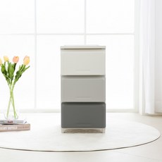 [리빙앤트리]리빙앤트리 홈스타일 DIY 서랍장 3단 M 그라데이션, 단품