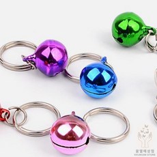 강아지 고양이 미니 목방울 1P 방울목줄, 1개
