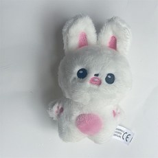 카와이 아이브 미니니 굿즈 미니브 봉제 인형 IVE 버니 펜던트 키체인 INS 포토카드 로모 카드 팬 선물