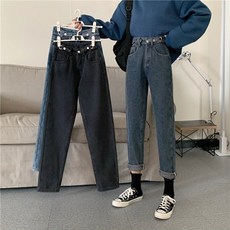 핀턱 데님팬츠 기모 청바지 빅사이즈P15