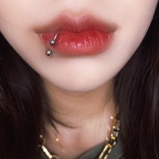실리콘배꼽피어싱