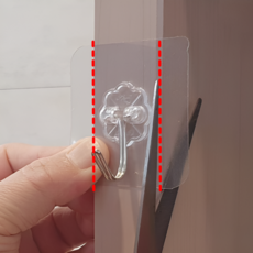 엔웨스트 무타공 초강력 접착 고리 벽걸이 후크