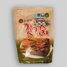 순천만 개랭이마을 홍갓김치 1kg