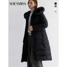 쉬즈미스 폭스퍼 후드 래글런 덕다운 점퍼 SSDJPO42020 상품 이미지