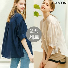 크레송블라우스