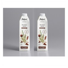 Elmhursts Chocolate Milked Oats 엘름허스트 초콜릿 오트 밀크 우유 946ml 2팩, 2개