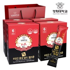 경희대학교 경희 6년근 홍삼 골드 젤리스틱, 15g, 120개