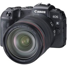 Canon Intl. RF 24-105mm f/4인 RP는 USM 렌즈 미러리스 카메라 번들 + EF 75-300은 III EF-EOS RP 마운트 어댑터 V30 마이크