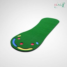 경사조절퍼팅매트 퍼터연습기 퍼팅매트 (경사조절), 세븐홀퍼팅매트