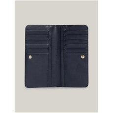 TOMMY HILFIGER MONOTYPE LARGE FLAT WALLET AW0AW16210DW6 Space Blue