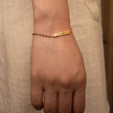 실버이니셜팔찌