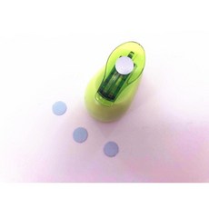 사랑스러운 10mm 원형 모양 종이 구멍 펀처 수제