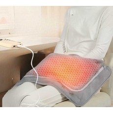 USB 전기 담요 차박 극세사 한겨울 망토, USB 담요-갈색-세탁 가능