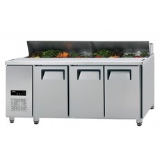 업소용 우성 샐러드냉장고 6자 간냉식 올냉장 GWFM-180RST, 업소용 우성 샐러드냉장고 4자 간냉식 올냉장