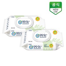 클린손소독티슈마일드(벤잘코늄염화물농축액50), 60매, 2개