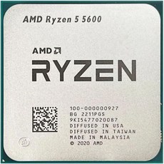 AMD 라이젠 55600 R55600 CPU 게임 프로세서 소켓 AM46 코어 12스레드 65W DDR4 데스크톱 액세서리 - 라이젠55600