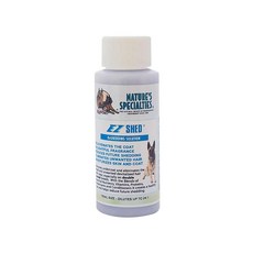 Nature's Specialties EZ Shed Deshedding Conditione Nature's Specialties EZ Shed 개 고양이용 탈피 컨디셔너 생, 4 온스, 1개, 56g