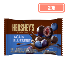 Темный шоколад Hershey's с асаи и черникой, 2 шт по 35 г