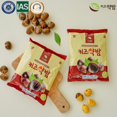 e키즈약밤 햇 약단밤 칼집약단밤, 3개, 500g