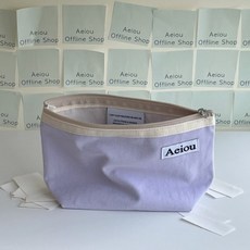 Aeiou 아에이오우 (L size Very light purple