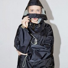 [엔오티(디그램)] [엔오티] OVERSIZED RAIN COAT [BLACK]