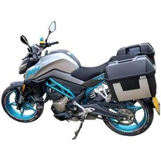 플라스틱탑박스 오토바이탑박스 용수철 브리즈 400 사이드 박스 NK250 GT650MT 플라잉 DRF150 옐로우 드래곤 300 강력한 190 오토바이 E28 에 적합, 22) Benda 250 and 400