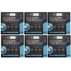 팔레오 닥터스노트 네이처락 미네랄 생유산균 맥스 2.5g 30포 x 6개