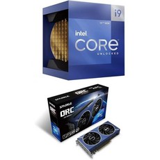 내장 그래픽을 갖춘 Intel Core i912900K 게이밍 데스크톱 프로세서 및 최대 5.2GHz 잠금 해제 LGA1700 600 시리즈 칩셋 125W + 아크 그래픽 카드 - i912900k