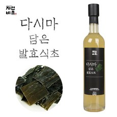 다시마 담은 발효식초 500ml 무설탕 전통발효, 1개