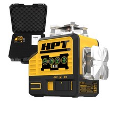 HPT 레이저레벨기 그린 HL-3DGN 레이저 측정기 몸통 디월트 배터리호환 12V 베어툴