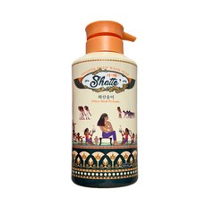 샤워때비누 화산송이 화이트 머스크향, 500ml, 1개