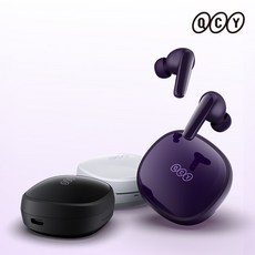  큐씨와이 QCY T13X(정품) QCY 온라인공식인증점 무선 블루투스 이어폰 T13업그레이드형, 네이비, QCY 파우치(블랙), 바이올렛 