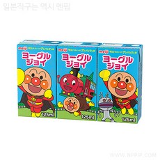 메이지호빵맨 요구르트 조이 125mlx3 가성비 662825, 3개