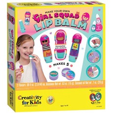 Creativity for Kids Girl Squad Lip Balm-5 가지 천연 립밤 만들기