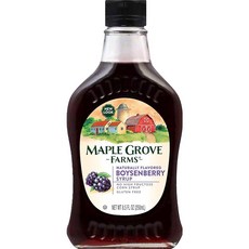 Maple Grove Farms Boysenberry 시럽 241g(8.5oz), Maple Grove Farms, Boysenberry, 250ml, 1개