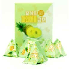요거트 파인애플큐브 1.8gx20개입 산마을, 1.8g, 1개
