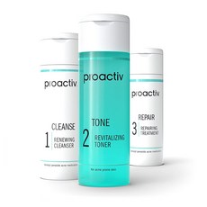 프로액티브 3단계 30일 분 아크네 스킨 케어 세트 Proactiv Step Acne Treatment 3oz 89ml 3팩