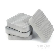 스마일로코 소음 방지패드 그레이 4P 사각 진동방지패드 층간소음방지 냉장고받침