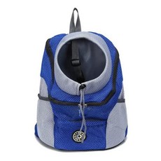 애견백팩 배낭 작은 고양이용 운반 반려동물 캐리어 개 배낭 운반 가방 Bolso Perro Torba Dla Psa Honden Tassen D1938, 1개, 5) Blue - 30x34x16cm