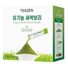 티젠 유기농 새싹보리 분말 스틱, 2g, 40개
