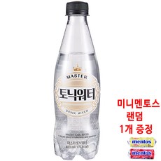 롯데마스터토닉워터400ml(20개), 20개, 400ml