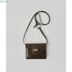 LAFUDGE FOR WOMAN [ORO]오로 레이어드 미니 월렛백_Mud Brown